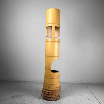 Mid-Century Bamboo Ikebana San-Ju-Giri Vase, Japan, 1950s-DWL-1736909