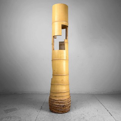 Mid-Century Bamboo Ikebana San-Ju-Giri Vase, Japan, 1950s-DWL-1736909