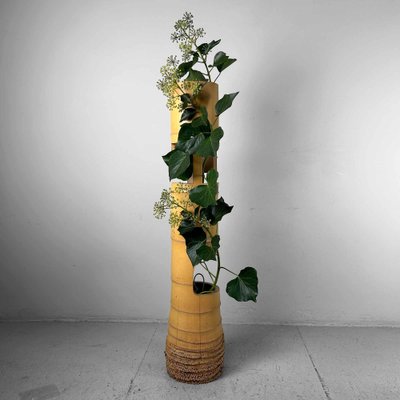 Mid-Century Bamboo Ikebana San-Ju-Giri Vase, Japan, 1950s-DWL-1736909