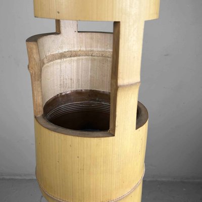 Mid-Century Bamboo Ikebana San-Ju-Giri Vase, Japan, 1950s-DWL-1736909