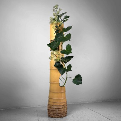 Mid-Century Bamboo Ikebana San-Ju-Giri Vase, Japan, 1950s-DWL-1736909