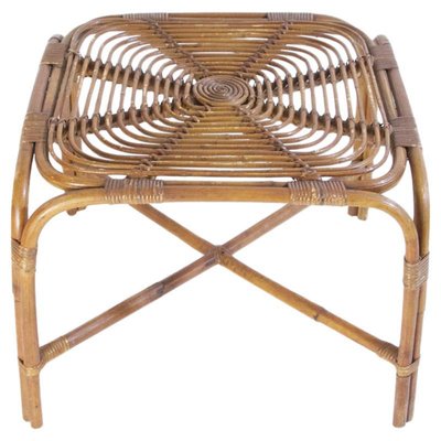 Mid-Century Bamboo Table in the Style of Franco Albini, Italy-FO-858917