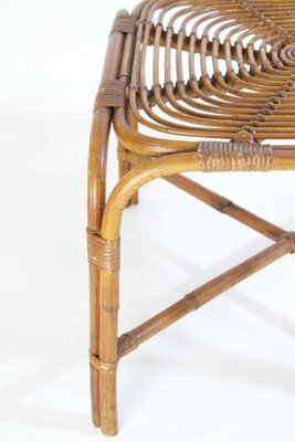 Mid-Century Bamboo Table in the Style of Franco Albini, Italy-FO-858917