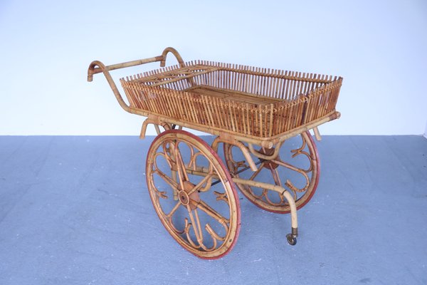 Mid-Century Bamboo Trolley-SXX-675606