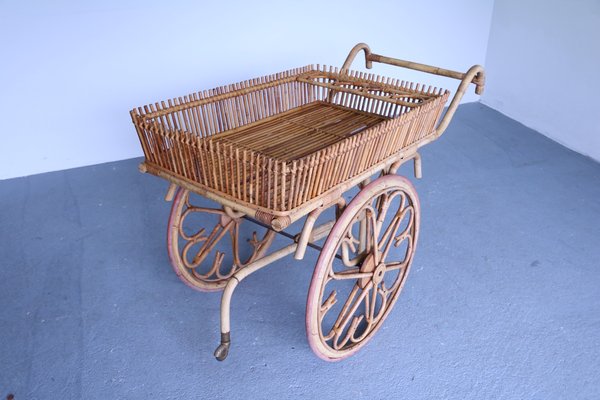 Mid-Century Bamboo Trolley-SXX-675606