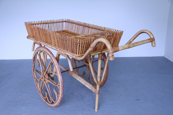 Mid-Century Bamboo Trolley-SXX-675606