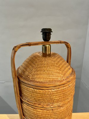 Mid-Century Basket Table Lamp, 1960s-OPE-1765206