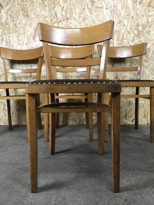 Mid-Century Bauhaus Chairs, 1950s, Set of 4-EJL-1322961