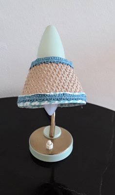 Mid-Century Bedside Lamp with Adjustable Umbrella, 1950s-HOI-1364553