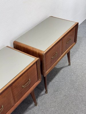 Mid-Century Bedside Tables by Gio Ponti, 1950s, Set of 2-BRT-2019925