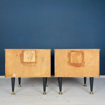 Mid-Century Bedside Tables, Former Yugoslavia, 1970s, Set of 2-WQC-1755138