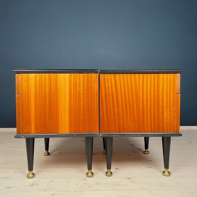 Mid-Century Bedside Tables, Former Yugoslavia, 1970s, Set of 2-WQC-1755138