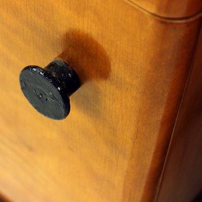 Mid-Century Bedside Tables in Oak with Glass Tops from Up Závody, 1960s, Set of 2-UL-1703157