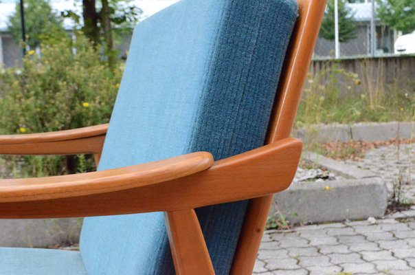 Mid-Century Beech and Ash Armchair from Gustav Bergmann Möbel, 1960s-UF-1382360