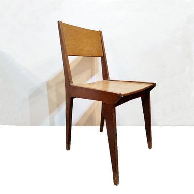 Mid-Century Beech Desk Chairs, Set of 2-TIT-628206