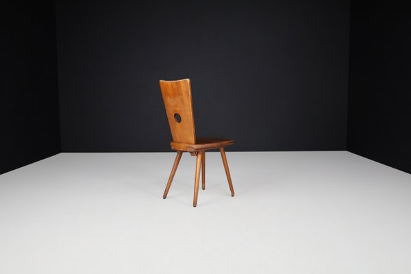 Mid-Century Beech Dining Chair, 1960s-TRW-1797079