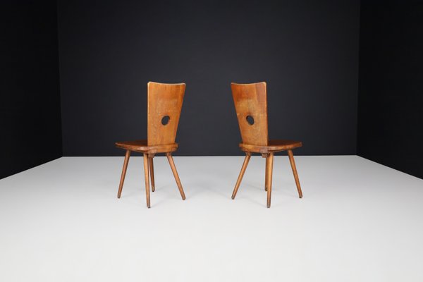 Mid-Century Beech Dining Chair, 1960s-TRW-1797079