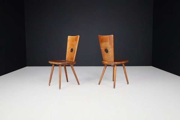 Mid-Century Beech Dining Chair, 1960s-TRW-1797079