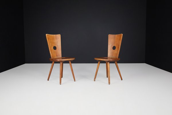 Mid-Century Beech Dining Chair, 1960s-TRW-1797079