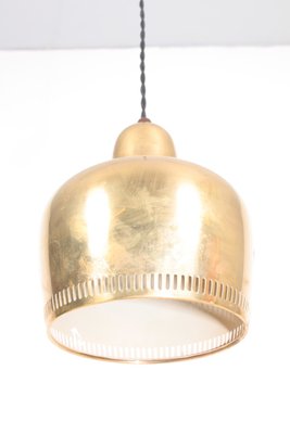 Mid-Century Bell Pendant Lamp by Alvar Aalto for Louis Poulsen, 1960s-FK-727797