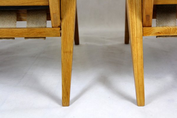 Mid-Century Bentwood Armchairs from Drevozpracujici Druzstvo, 1962, Set of 2-WVS-1138321