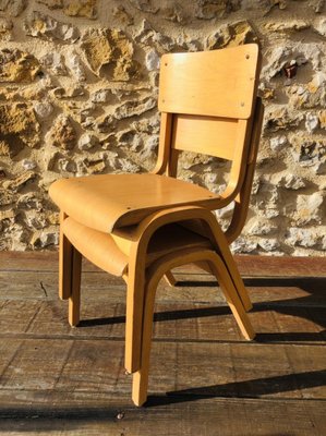 Mid-Century Bentwood Children Chairs, Set of 2-OJT-1176665