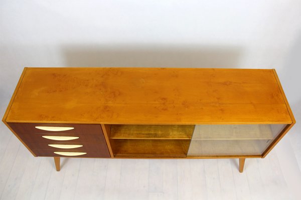 Mid-Century Birch and Mahogany Sideboard, 1960s-WVS-639423