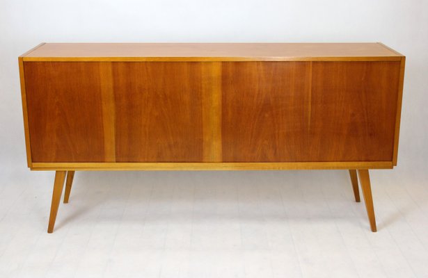 Mid-Century Birch and Mahogany Sideboard, 1960s-WVS-639423