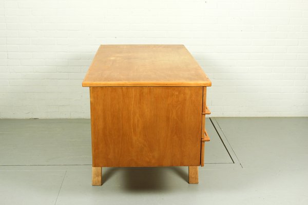 Mid-Century Birch EB04 Pastoe Desk by Cees Braakman, 1950s-ZA-1409196