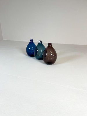 Mid-Century Bird Bottles or Vases by Timo Sarpaneva, Set of 3-UYK-1151601