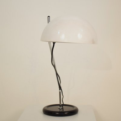 Mid-Century Black and White Libellula Table Lamp from Guzzini, 1970s-FB-1073130