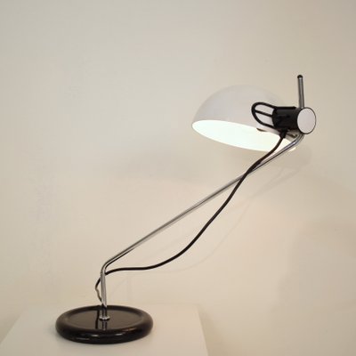 Mid-Century Black and White Libellula Table Lamp from Guzzini, 1970s-FB-1073130