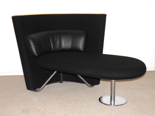 Mid-Century Black EJ-800 Rotor Sofa by Peter Hiort Lore & Johannes Foersom for Erik Jørgensen Møbelfabrik-GE-181219