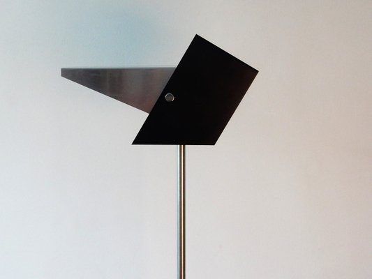 Mid-Century Black Metal Adjustable Floor Lamp from Lyfa, 1960s-NV-2032177