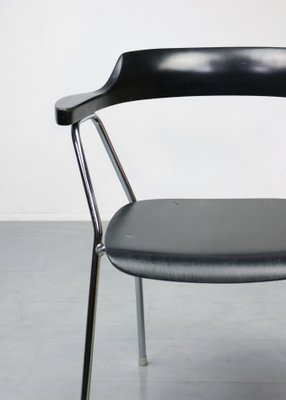 Mid-Century Black Model 4455 Dining Chairs by Niko Kralj, Set of 2-HGJ-669851