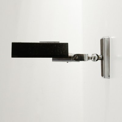 Mid-Century Black Sconce from Stilnovo, 1960s-EZ-605949