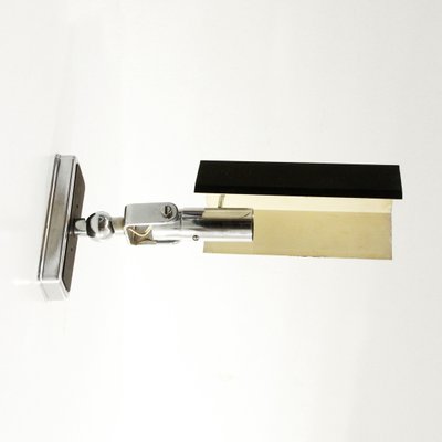 Mid-Century Black Sconce from Stilnovo, 1960s-EZ-605949