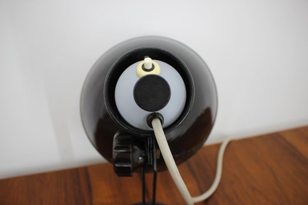 Mid-Century Black Table Lamp, 1970s-TZ-602192