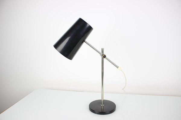 Mid-Century Black Table Lamp, 1970s-TZ-1081002