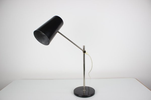 Mid-Century Black Table Lamp, 1970s-TZ-1081002