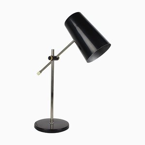 Mid-Century Black Table Lamp, 1970s-TZ-1081002