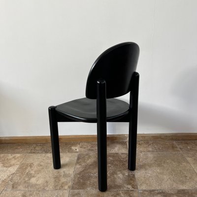 Mid-Century Blackened Pine Dining Chair by Rainer Daumiller-JRP-1320500