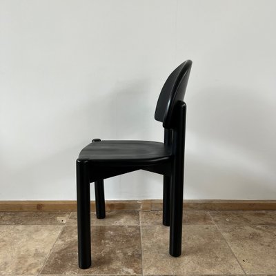 Mid-Century Blackened Pine Dining Chair by Rainer Daumiller-JRP-1320500