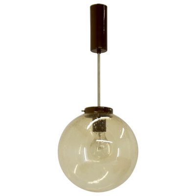 Mid-Century Blown Glass Pendant, 1970s-TZ-1016725