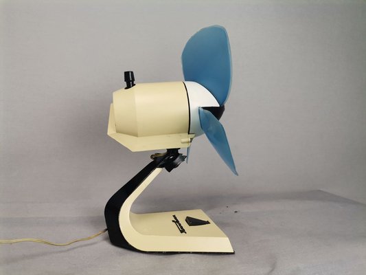 Mid-Century Blue Plastic Table Fan, Soviet Union, 1969-SCS-1761160