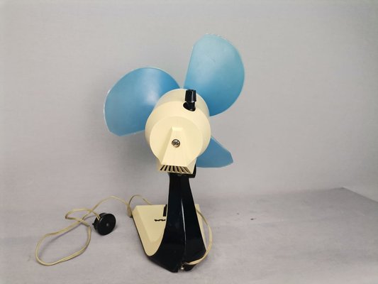 Mid-Century Blue Plastic Table Fan, Soviet Union, 1969-SCS-1761160