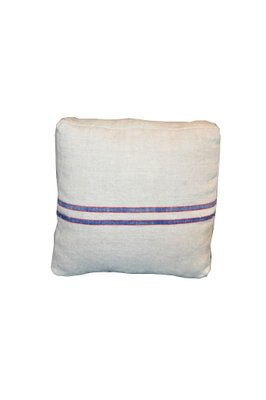 Mid-Century Blue Striped Pillows, Set of 2-OXJ-628630