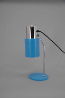 Mid-Century Blue Table Lamp from Napako, 1970s-TZ-1444173