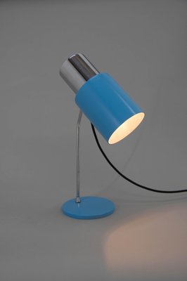 Mid-Century Blue Table Lamp from Napako, 1970s-TZ-1444173