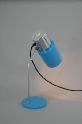 Mid-Century Blue Table Lamp from Napako, 1970s-TZ-1444173